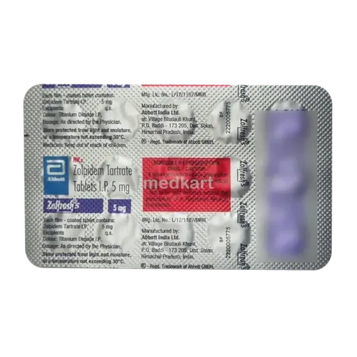 zolfresh 5mg tablet 15's